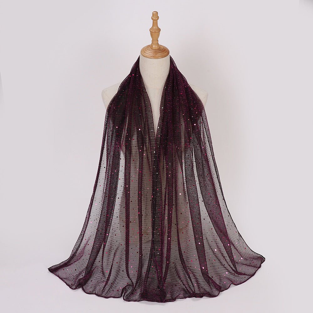 Écharpe Hijab Scintillante (MH205)