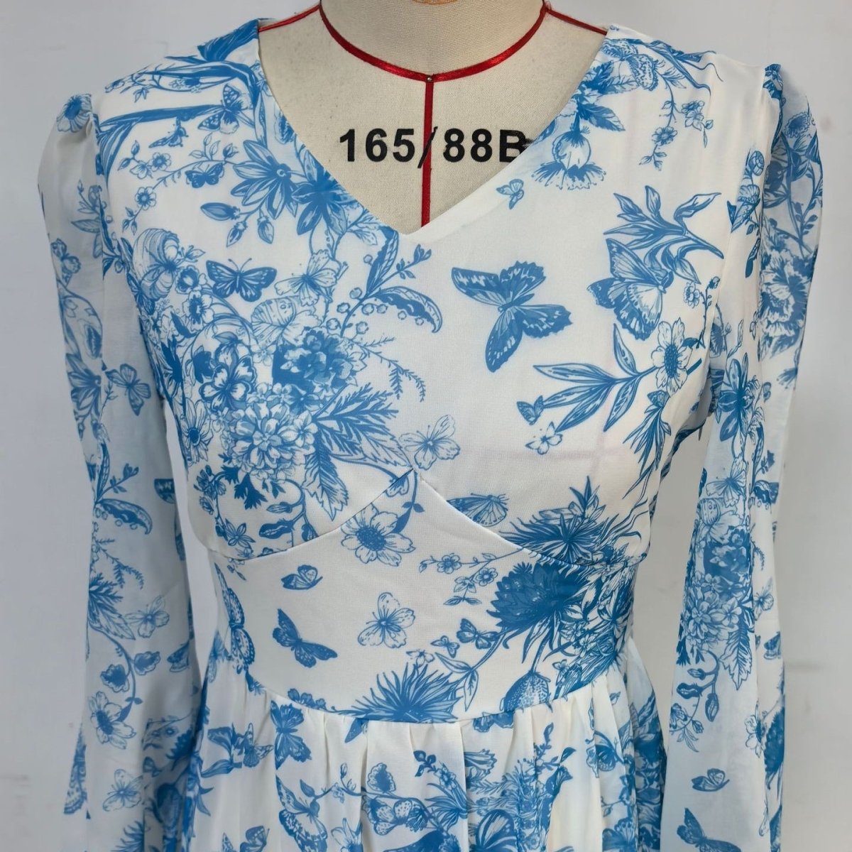 Robe Maxi Imprimé Botanique (MS392)