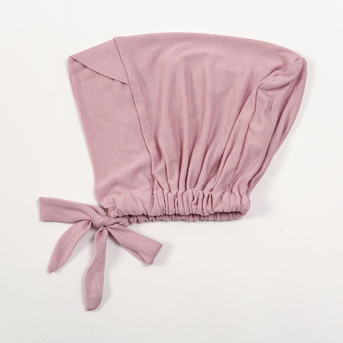 Bonnet hijab en coton mercerisé premium à bandes croisées avec bord ajustable (MH116)