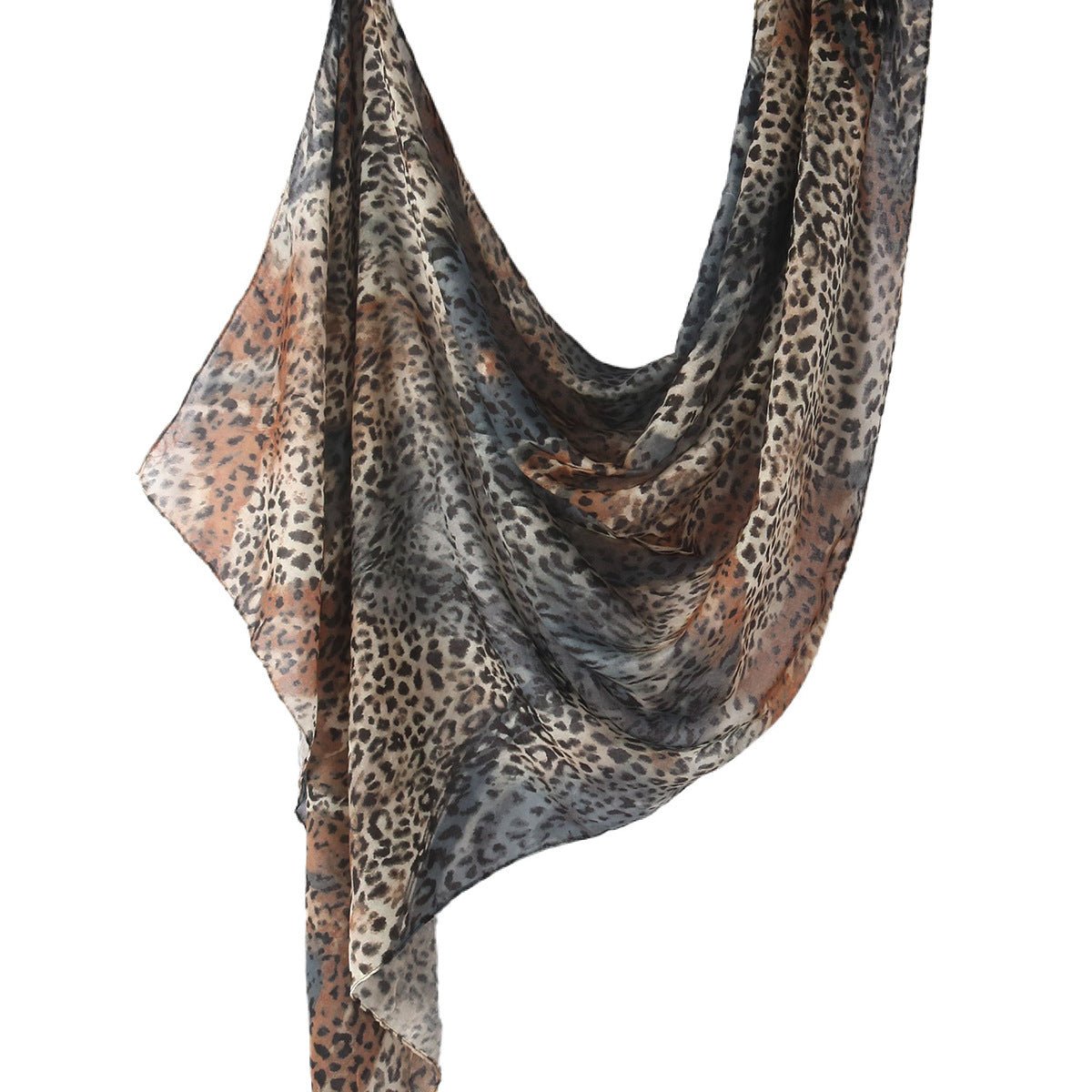 Hijab Tendance Imprimé Léopard Polyvalent (MH164)