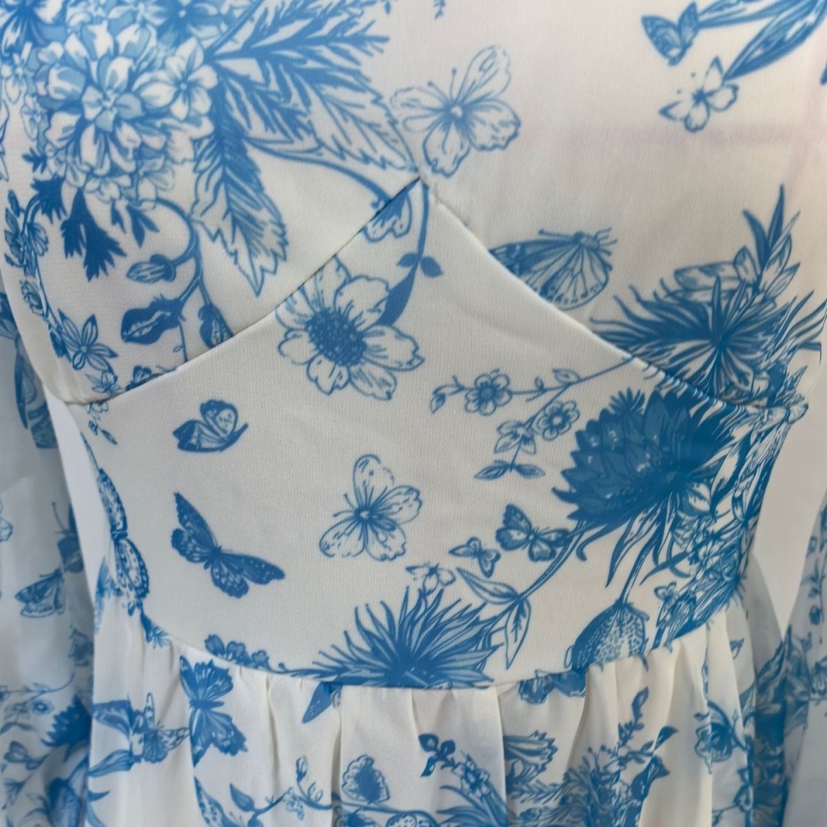 Robe Maxi Imprimé Botanique (MS392)