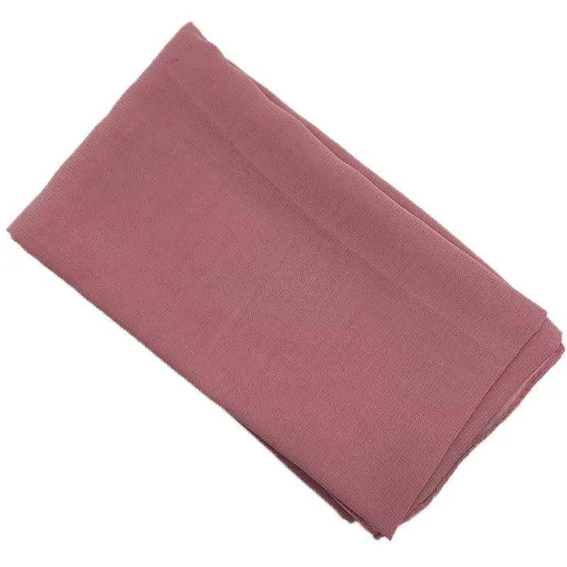 Écharpe hijab en mousseline de soie composite - Classics (MH021)