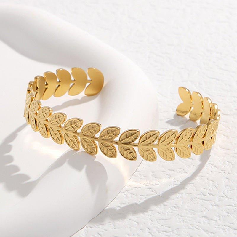 Bracelet ajustable MAC143 en acier titane, couleur inaltérable
