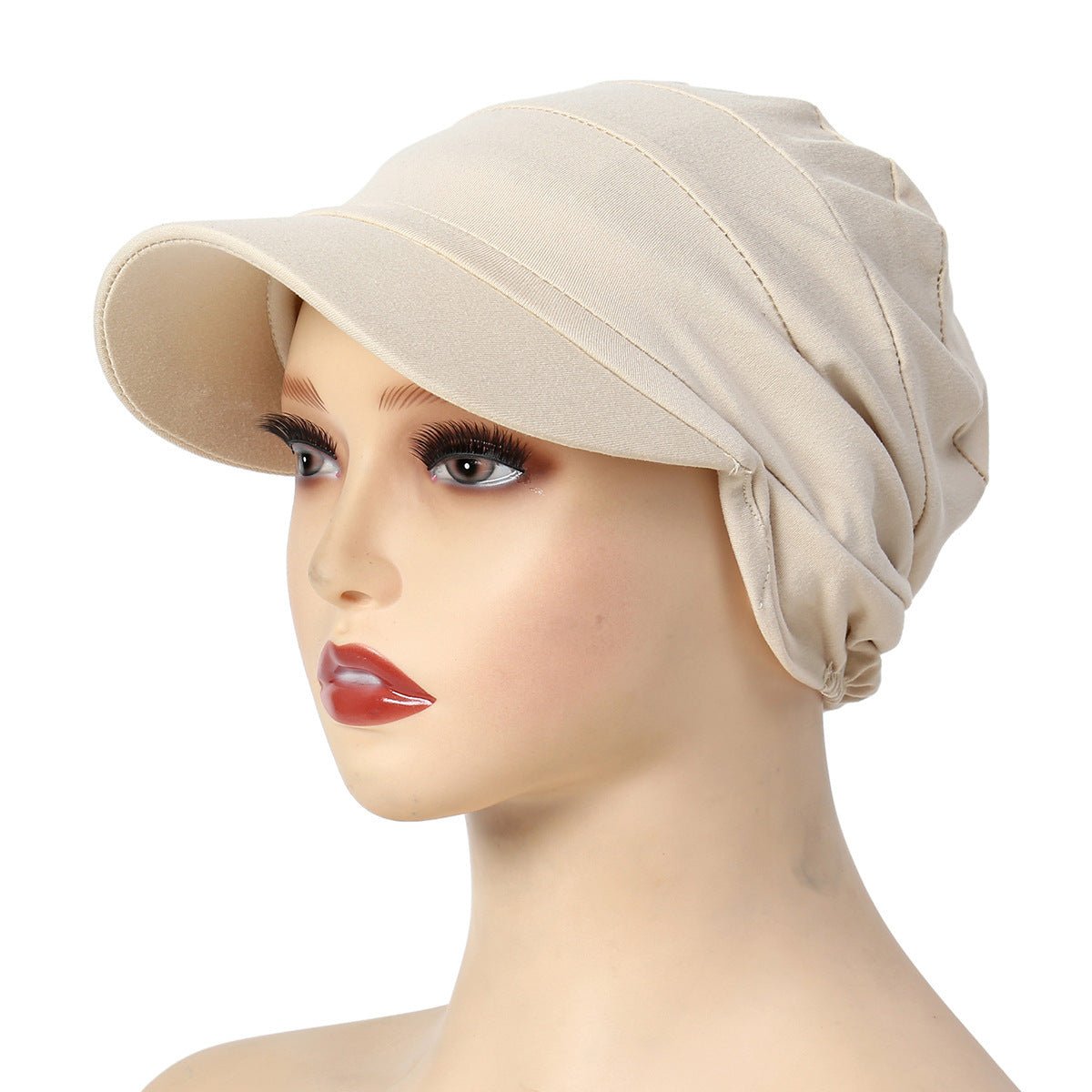 Hijab polyvalent, chapeau à bordure (MH108)