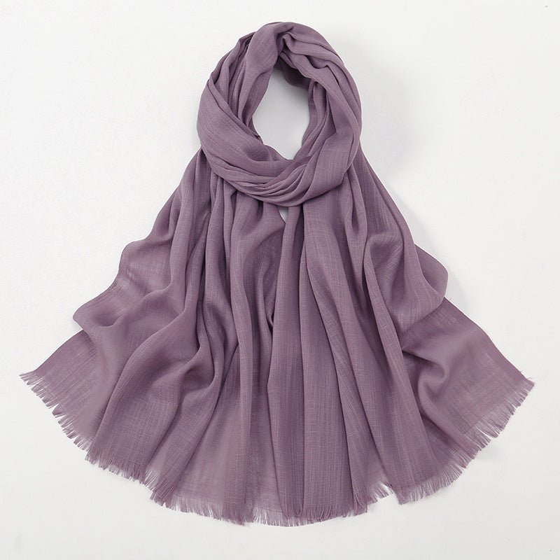 Écharpe Hijab en Coton Bambou (MH208)
