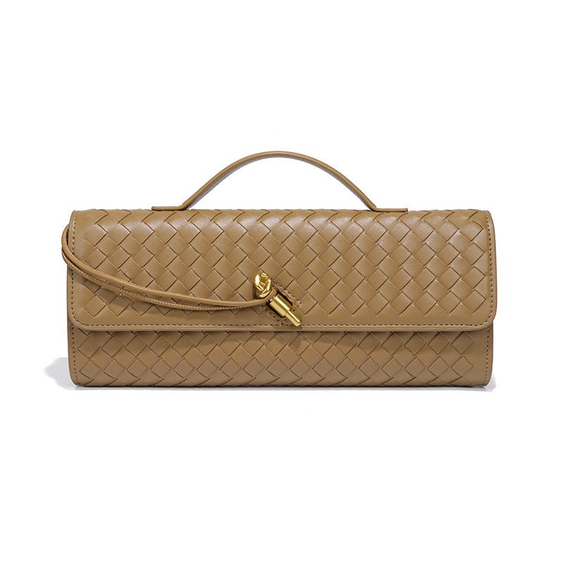 Pochette en cuir PU tissé (MAC432)