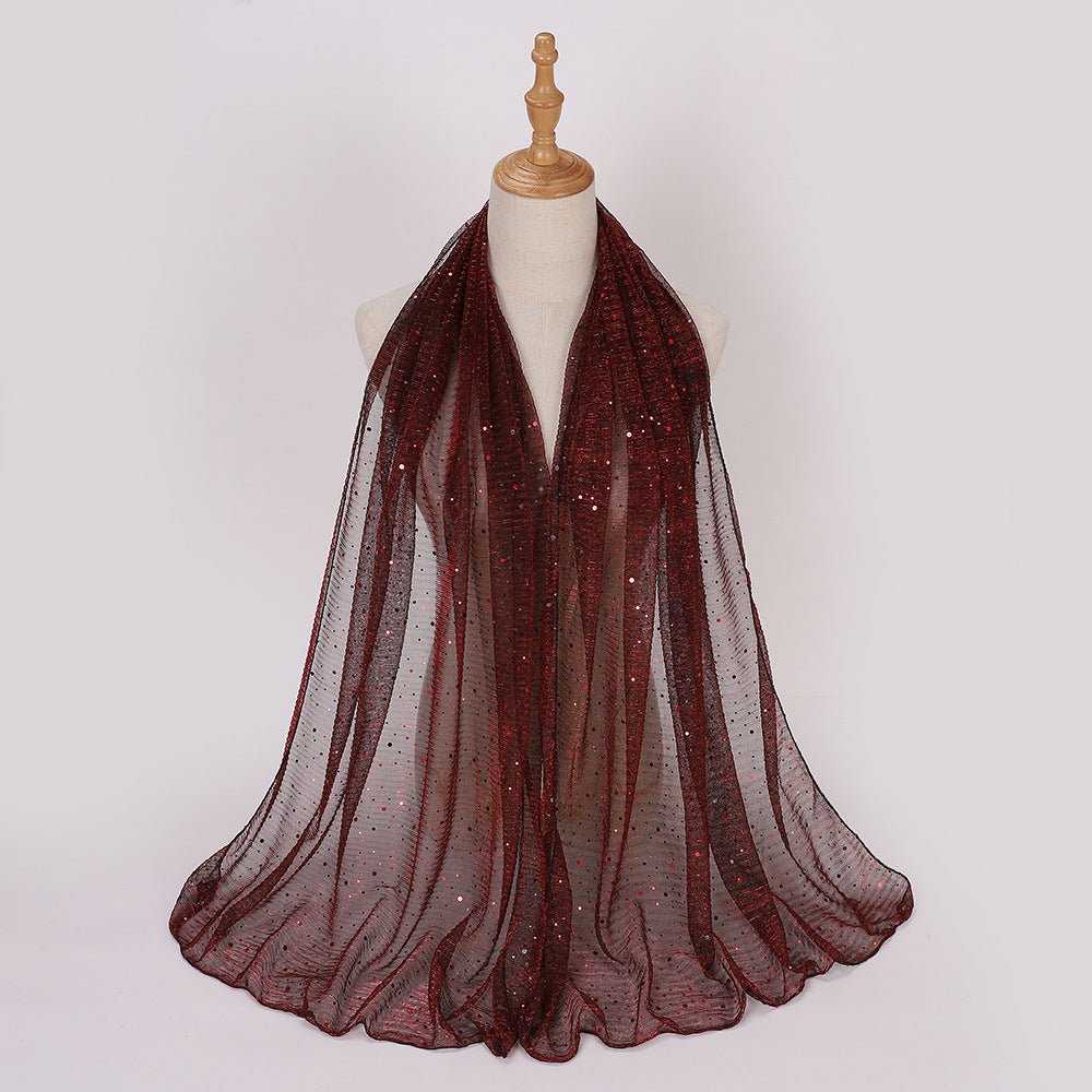Écharpe Hijab Scintillante (MH205)