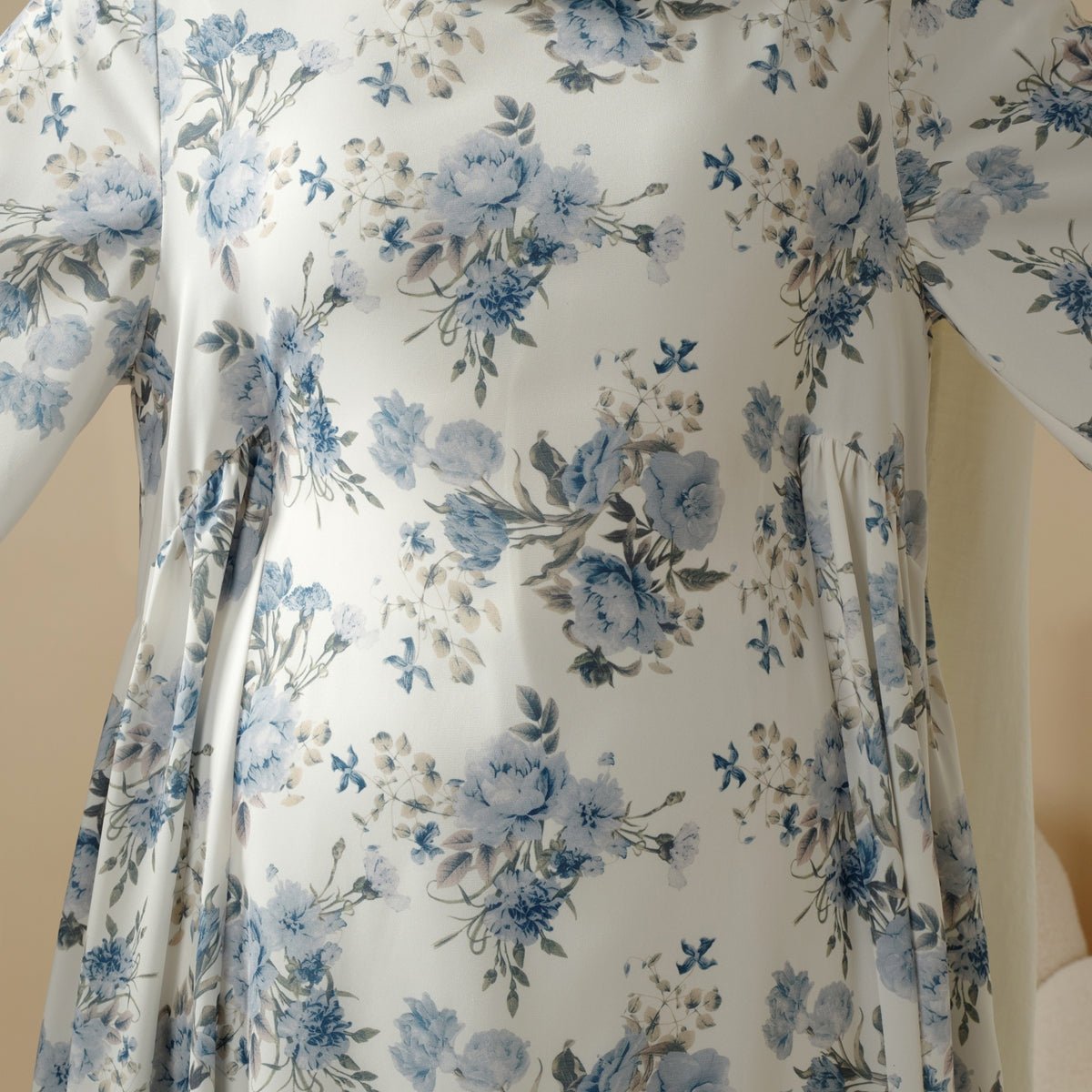 Abaya Réversible Imprimée (MA082)