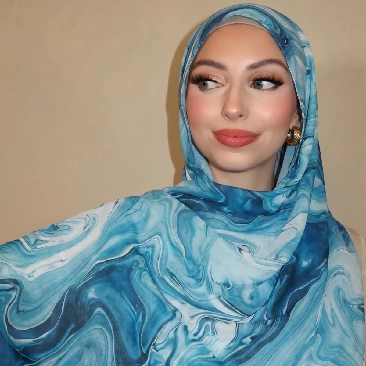 Foulard Hijab Watercolour Wash (MH240)