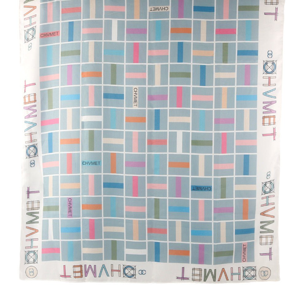 Foulard imprimé en coton twill (MH215)