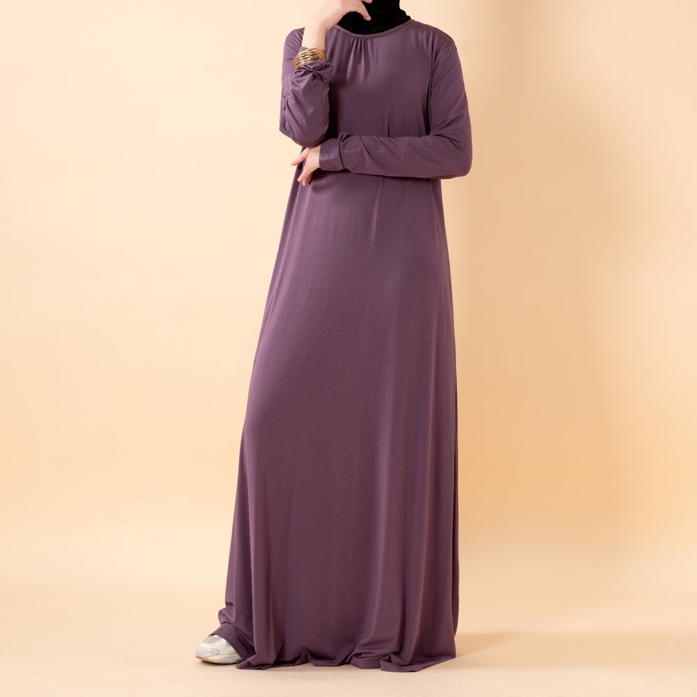 Robe évasée Premium Lenzing™ Modal en Natural Stretch (MA357)