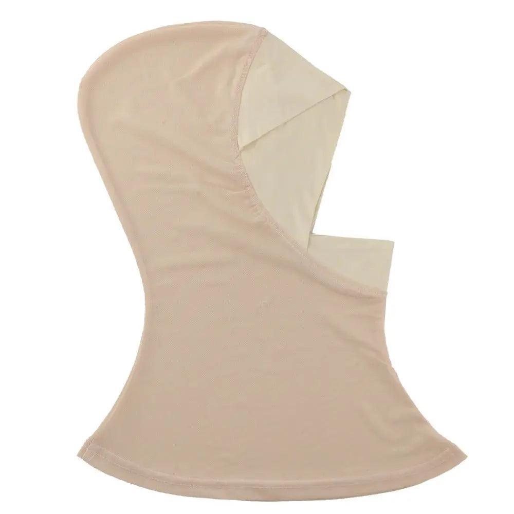 Hijab sous-casque en coton croisé (MH035)