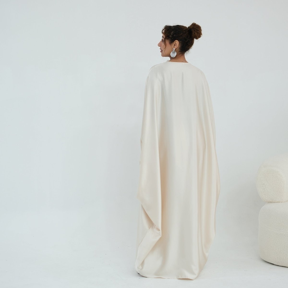 Abaya Papillon à Manches Chauve-Souris (MA442)