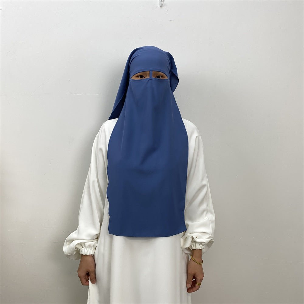 Nida Niqab : Un niqab tendance et polyvalent pour les musulmanes pudiques (MH085)
