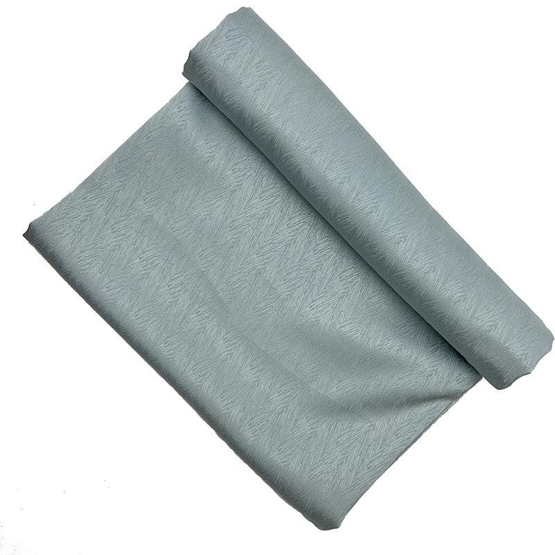 MH009 Hijab Musulman en Satin Jacquard à Motif Ondulé