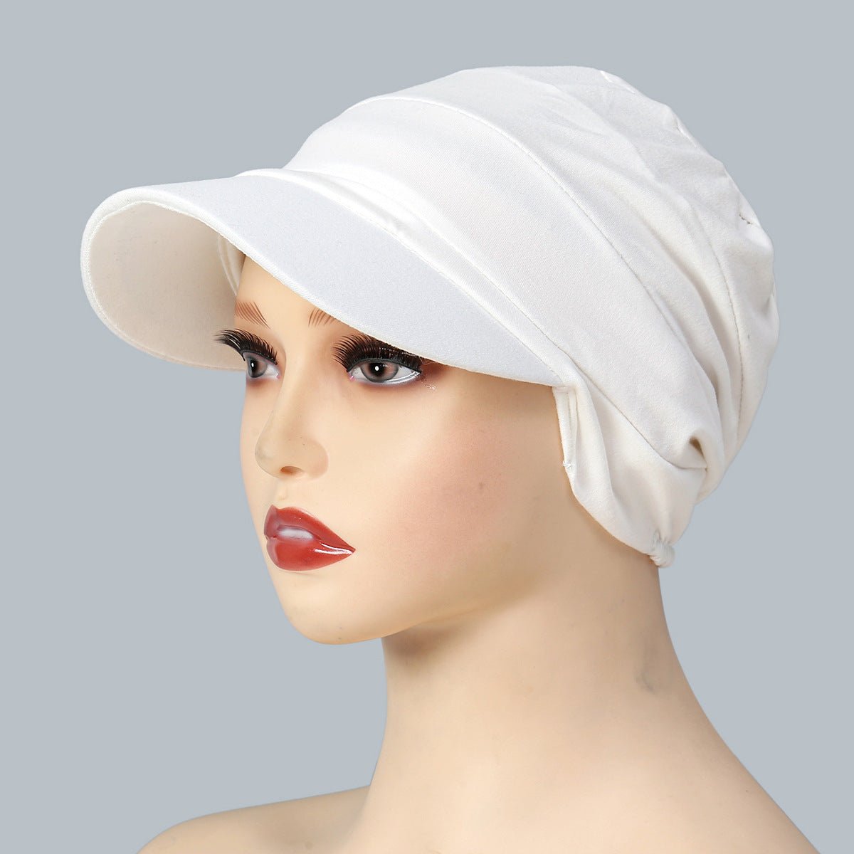 Hijab polyvalent, chapeau à bordure (MH108)
