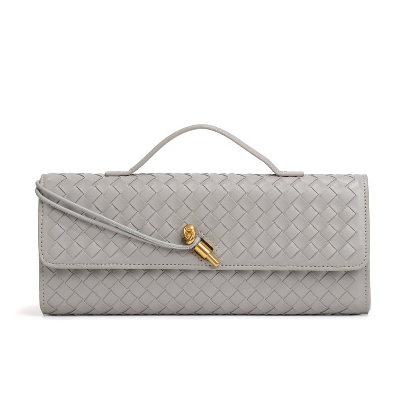 Pochette en cuir PU tissé (MAC432)