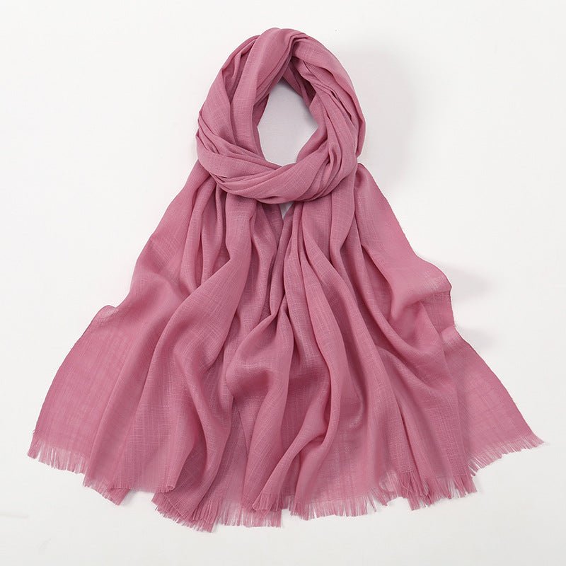 Écharpe Hijab en Coton Bambou (MH208)