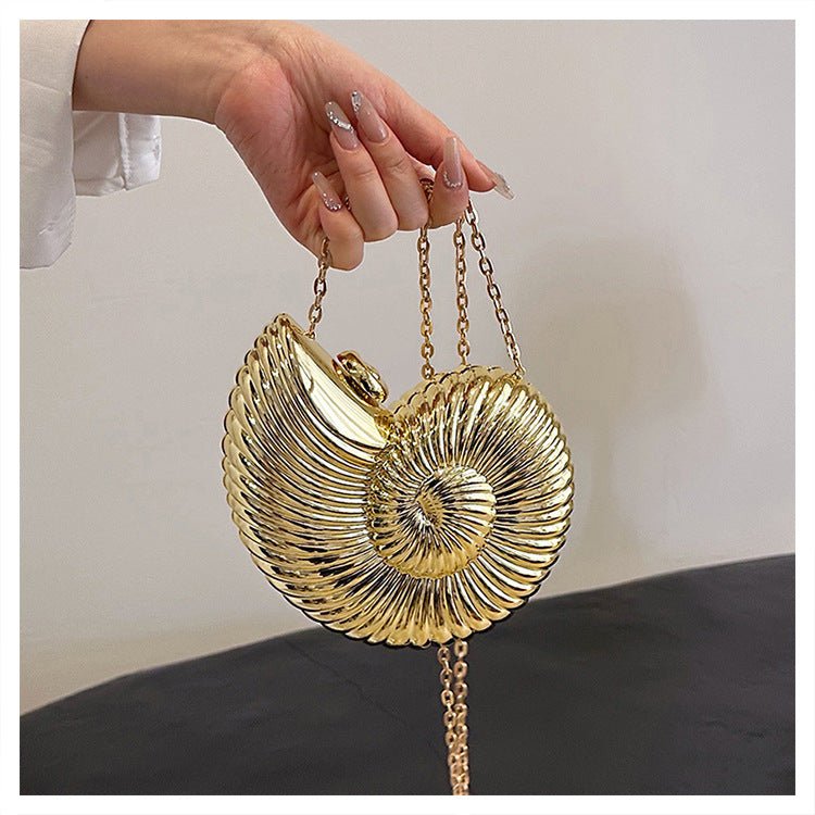 Sac pochette unique et chic inspiré du coquillage (MAC311)