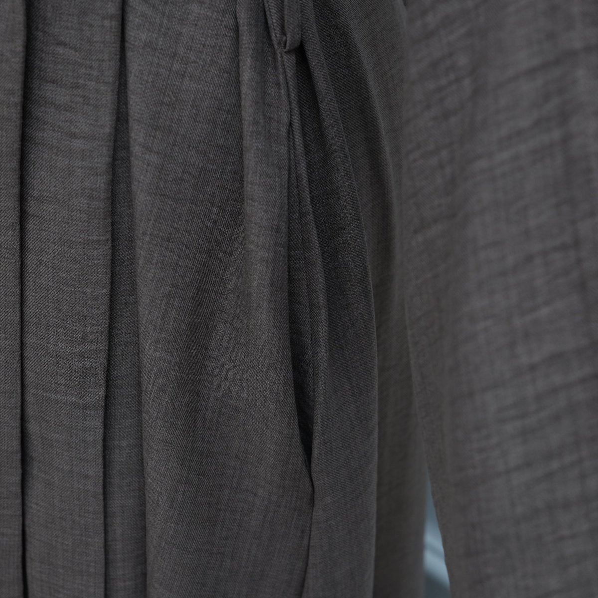Blazer Cardigan ajusté à manches froncées | Veste ouverte en mélange de sergé (MOA246)
