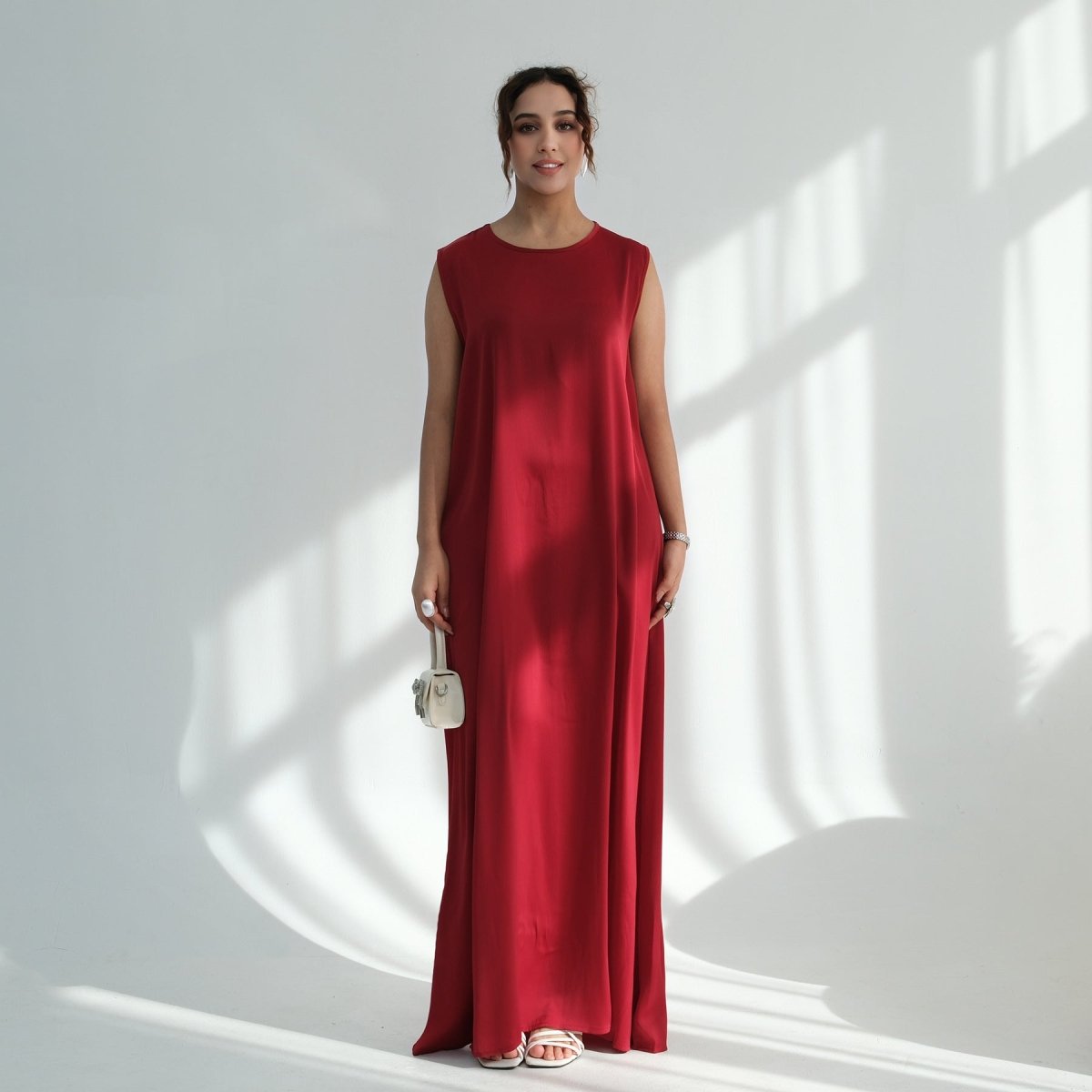 Robe Maxi sans Manches (MA399)