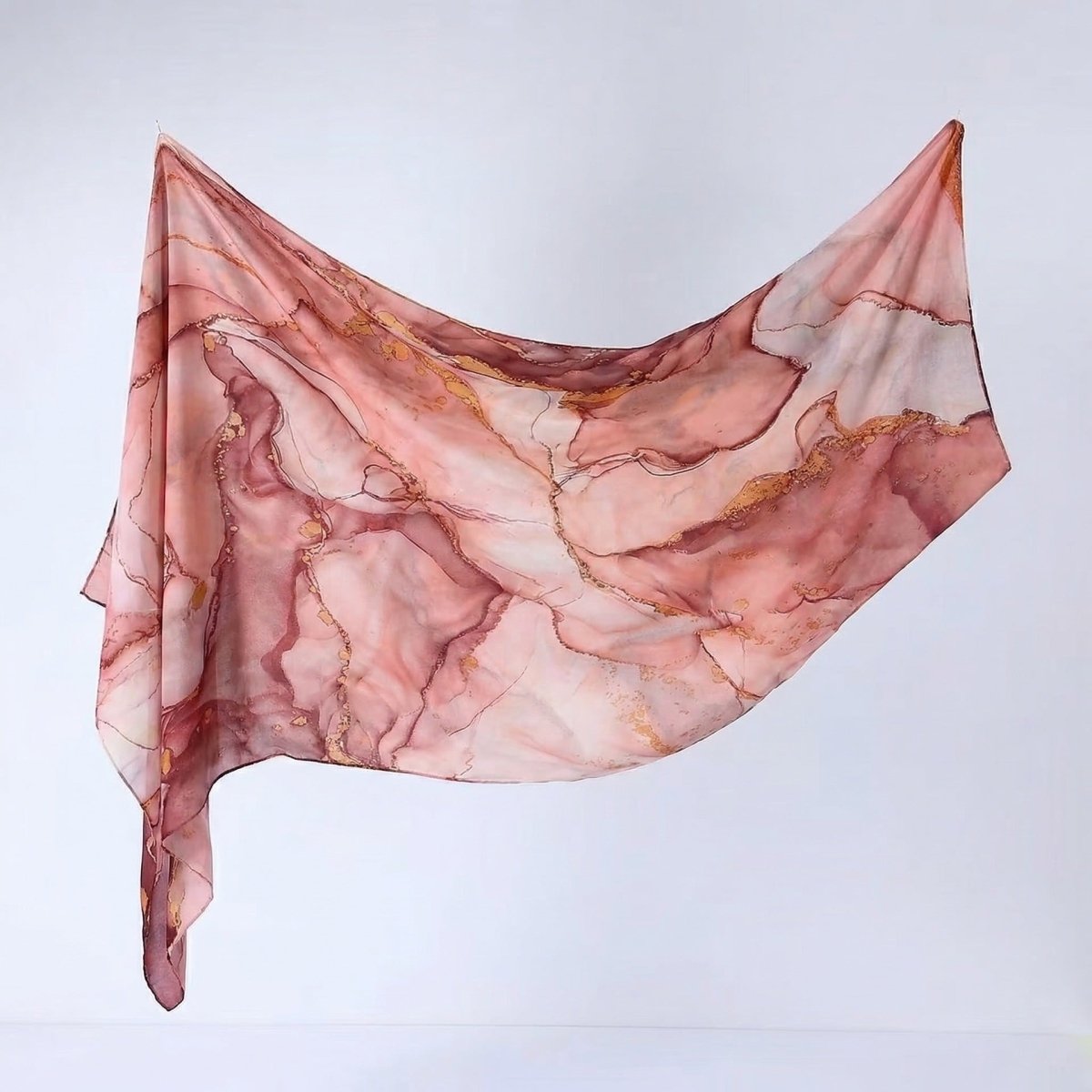 Foulard Hijab Imprimé Aquarelle (MH229)