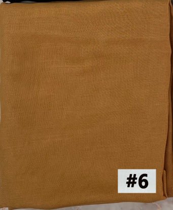 Hijab Moderne Doux et Respirant | Hijab Uni Polyvalent (MH188)