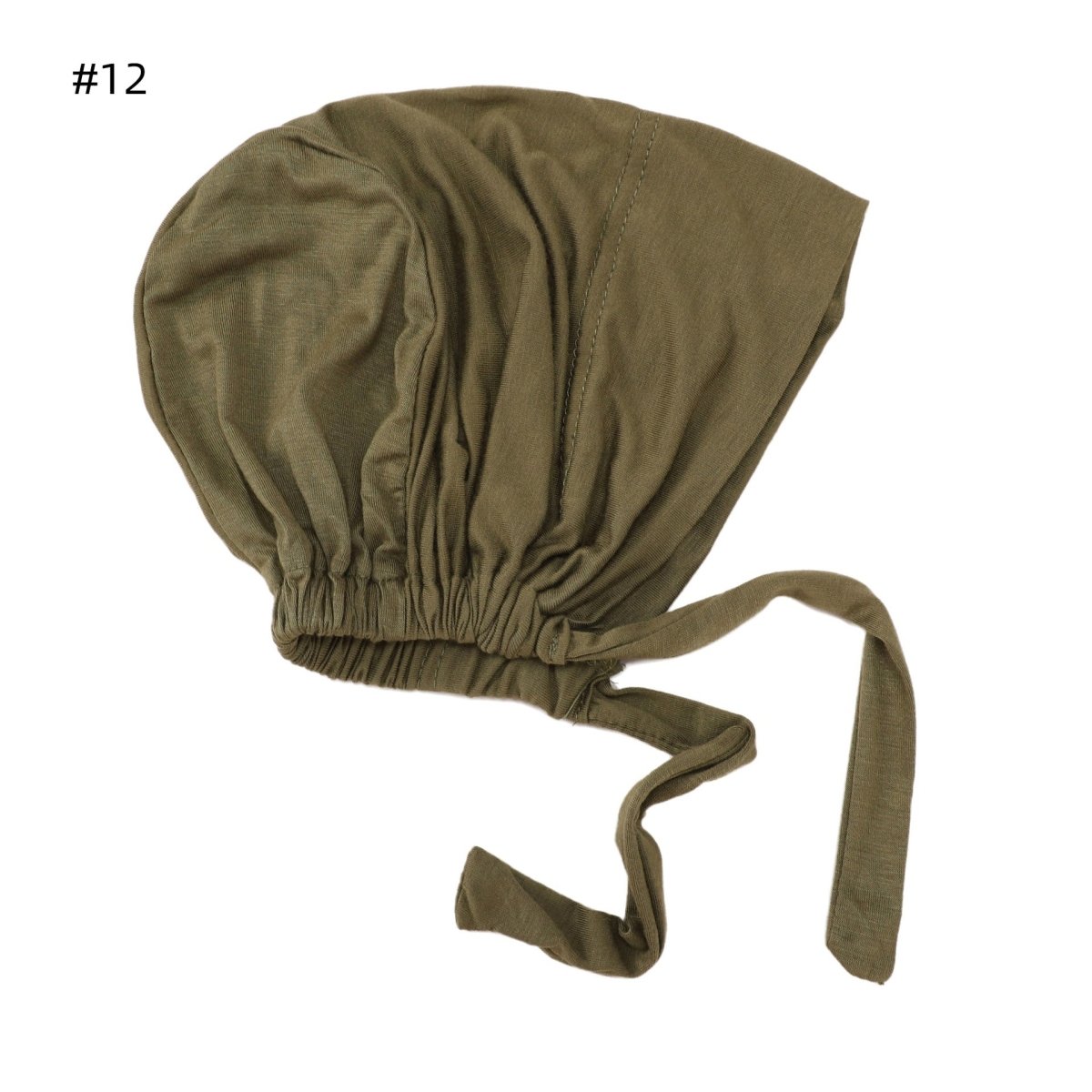 Bonnet Sous-Hijab en Coton Ajustable - Bandeau Respirant Anti-Glisse pour Hijab (MH125)