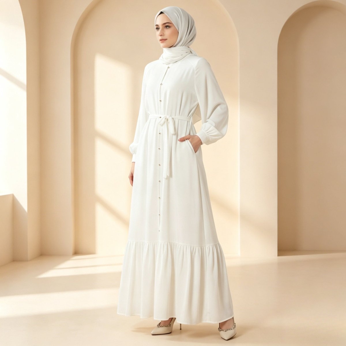 Robe Maxi Fluide Essential Zoom (MA426)