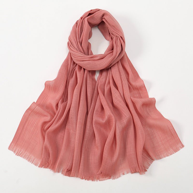 Écharpe Hijab en Coton Bambou (MH208)