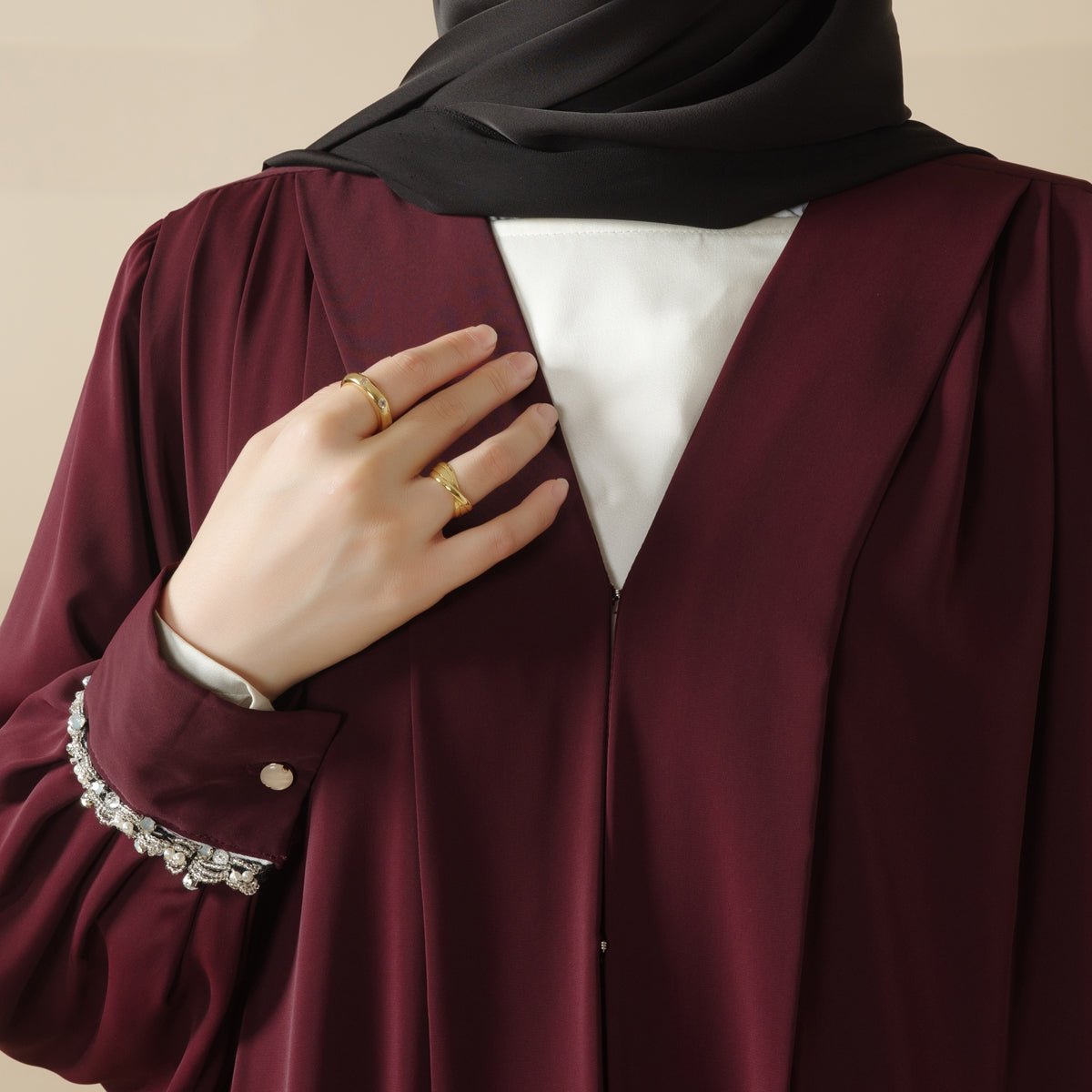 Cardigan Abaya, Abaya style occidental (MOA061)