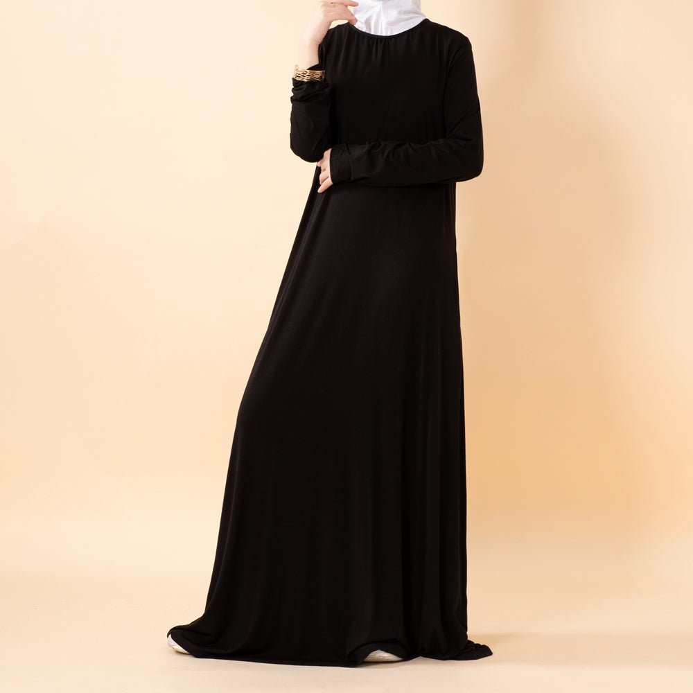 Robe évasée Premium Lenzing™ Modal en Natural Stretch (MA357)
