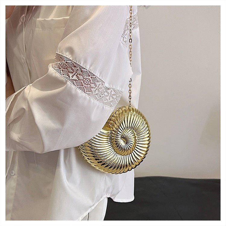 Sac pochette unique et chic inspiré du coquillage (MAC311)