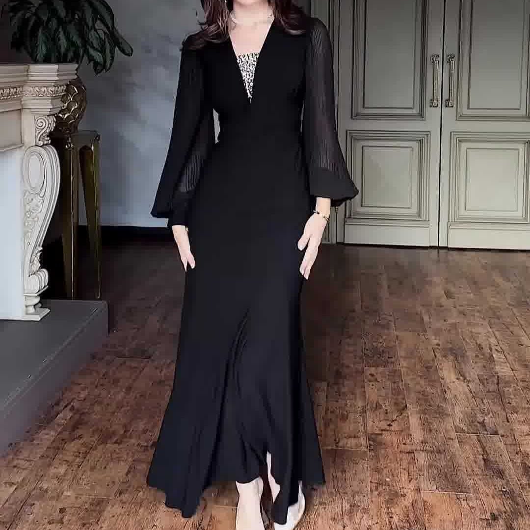 Robe habillée taille empire élégante (MS340)