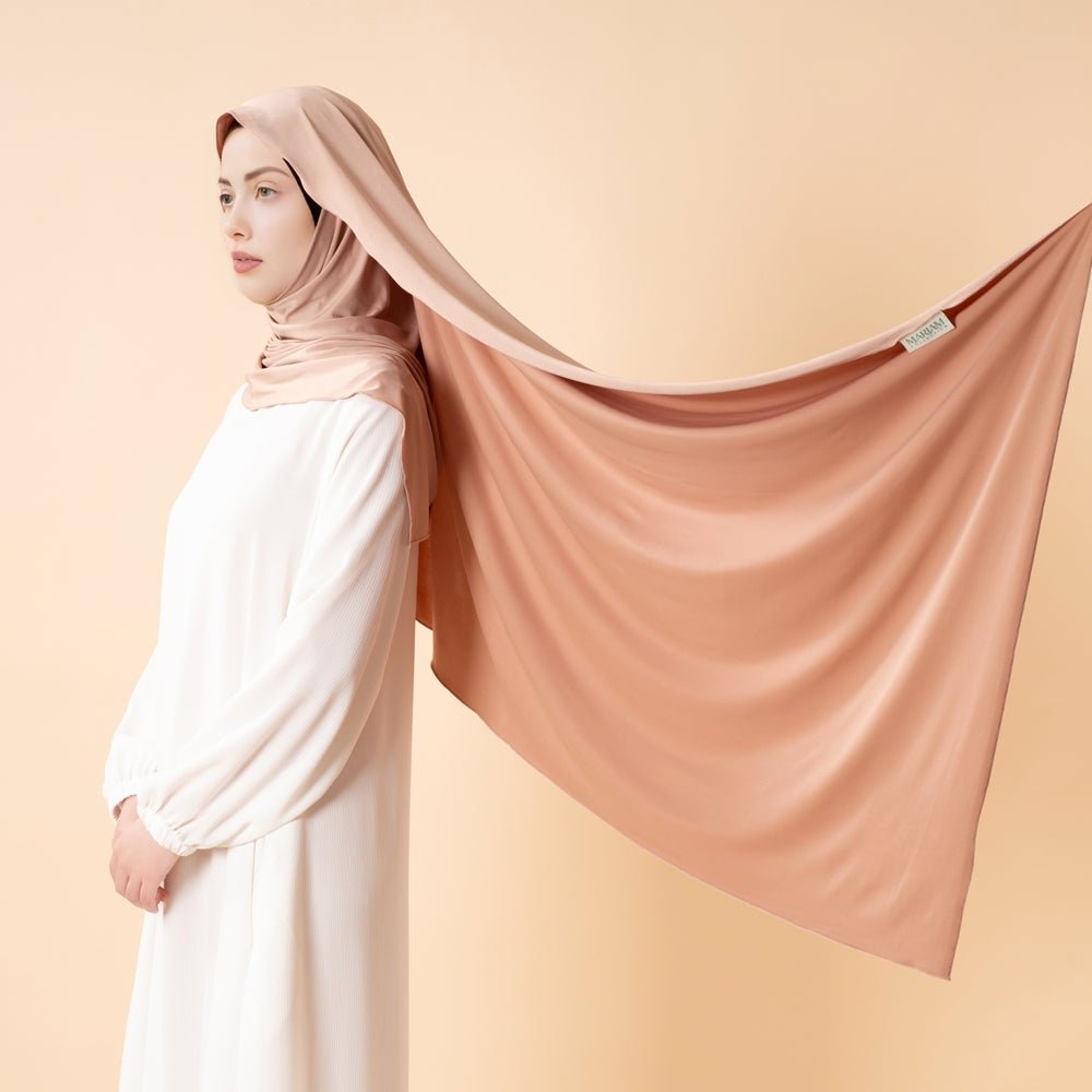 Hijab de Sport Rafraîchissant Antidérapant Premium | Hijab de Sport Respirant (MH196)
