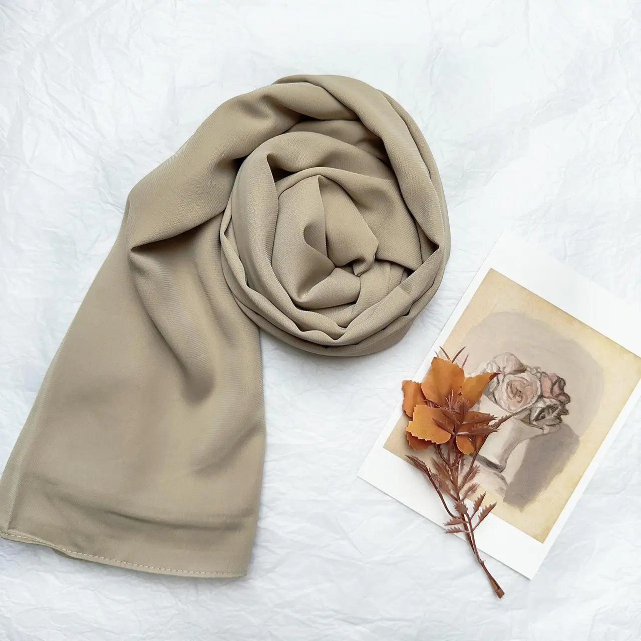 Hijab en Mousseline Haute Densité (MH005)