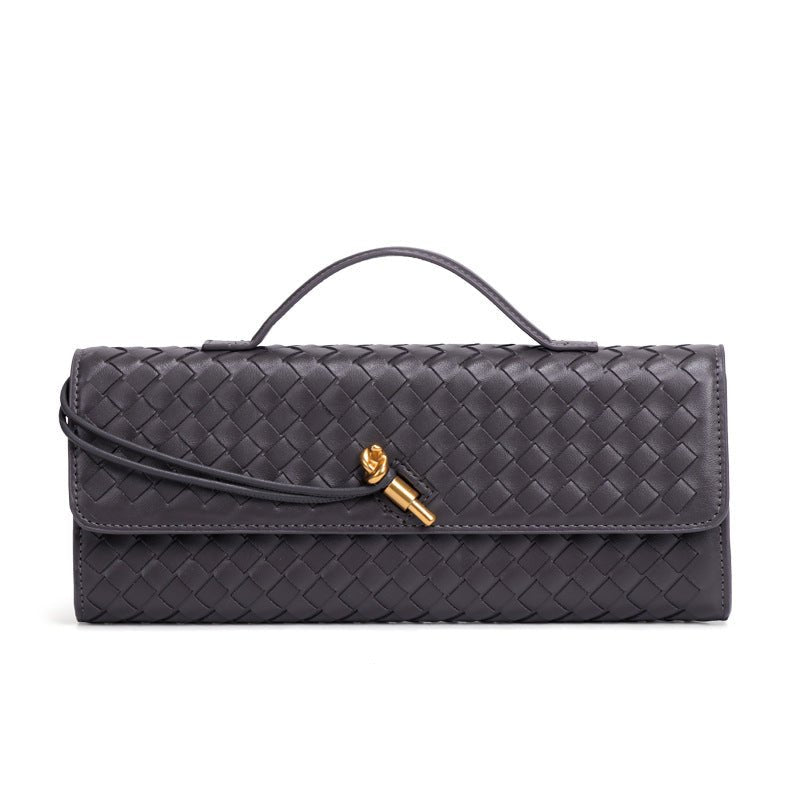 Pochette en cuir PU tissé (MAC432)