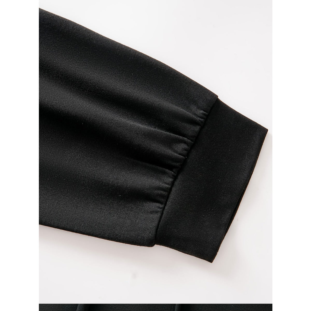 Robe Décontractée à Capuche avec Poche, Couleur Unie - Robe d'Intérieur Pudique à Manches Longues avec Capuche à Cordon (MA282)