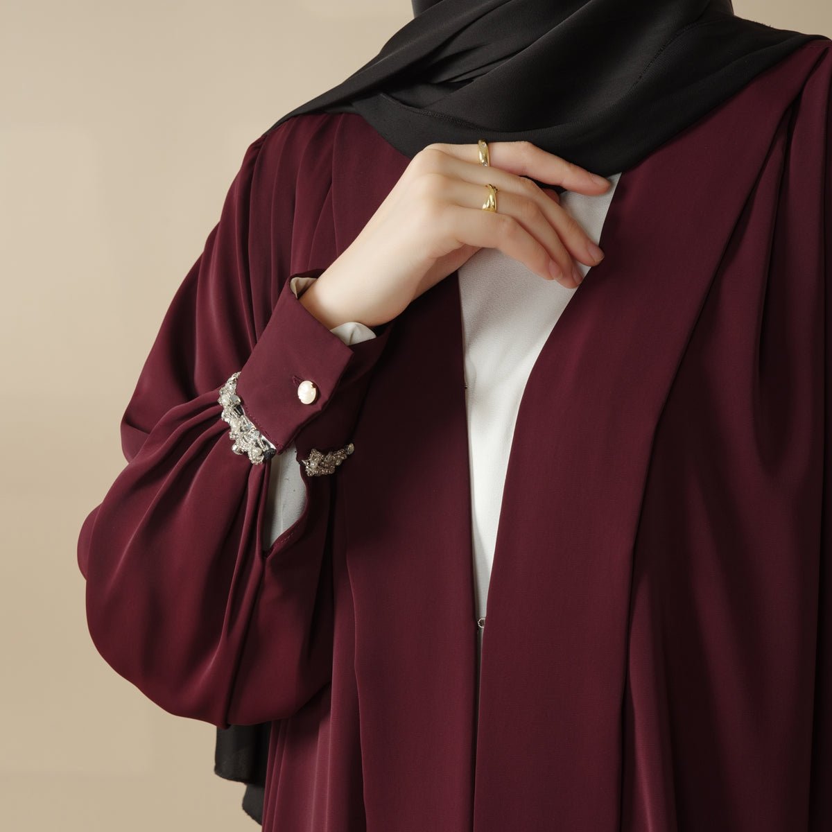 Cardigan Abaya, Abaya style occidental (MOA061)