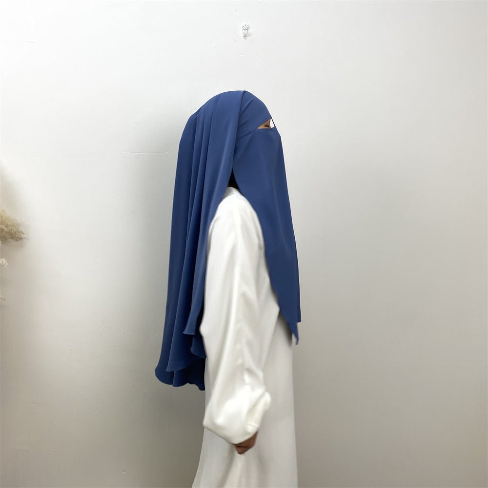 Nida Niqab : Un niqab tendance et polyvalent pour les musulmanes pudiques (MH085)
