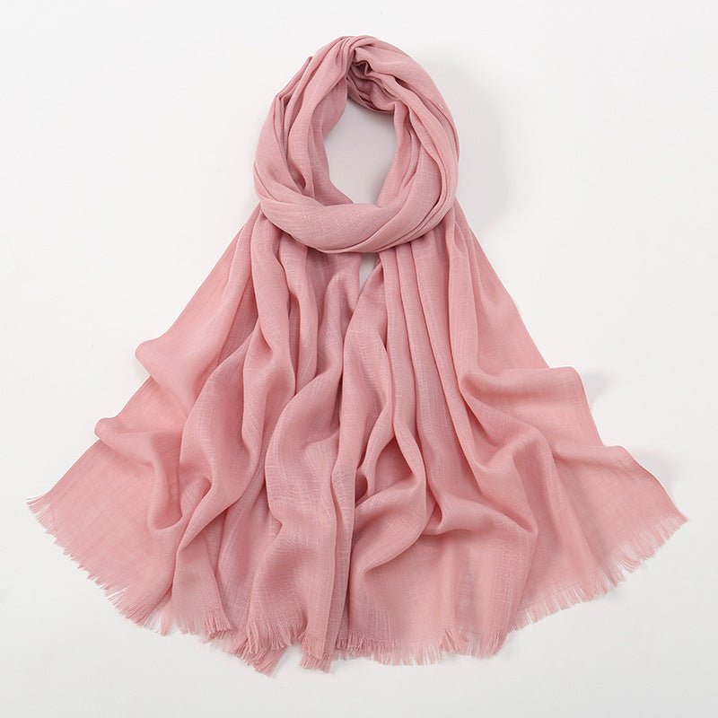 Écharpe Hijab en Coton Bambou (MH208)