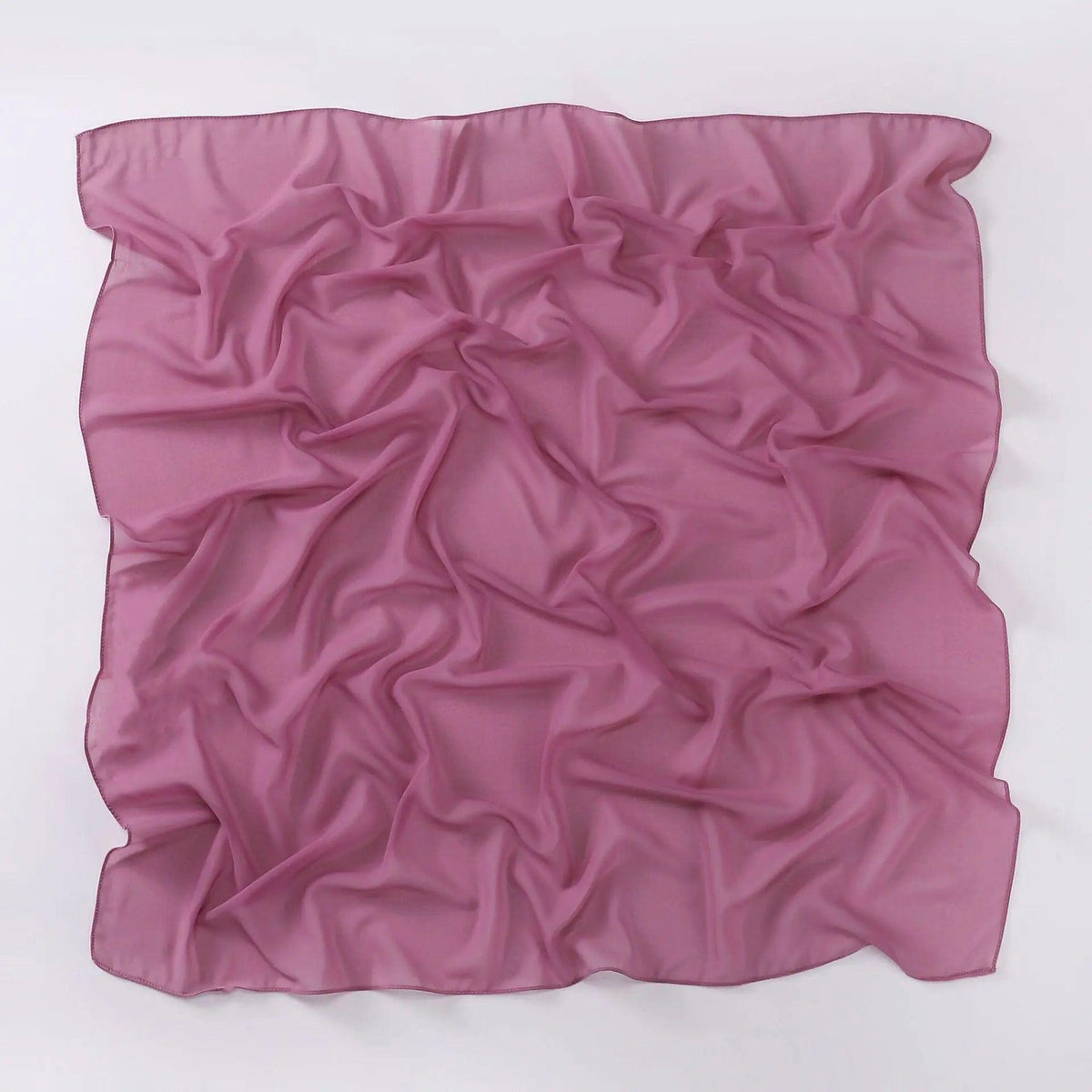 Hijab carré en mousseline perlée (MH028)