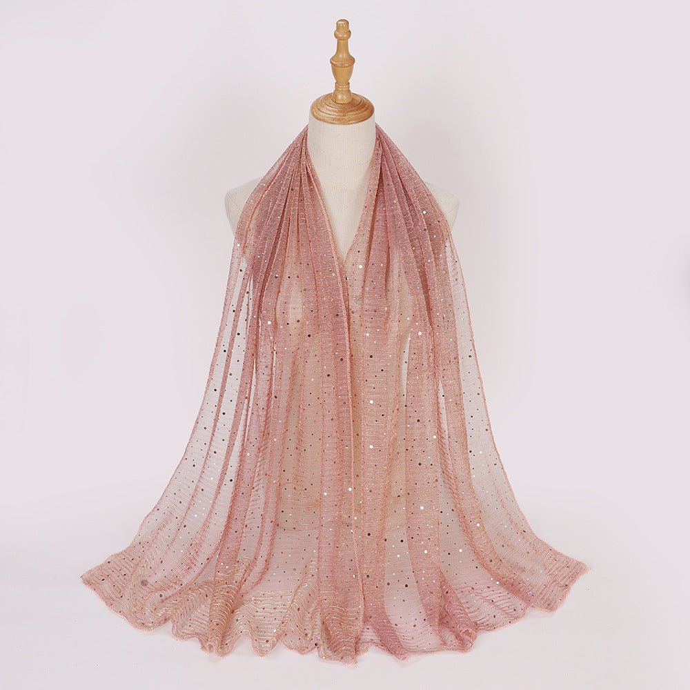 Écharpe Hijab Scintillante (MH205)