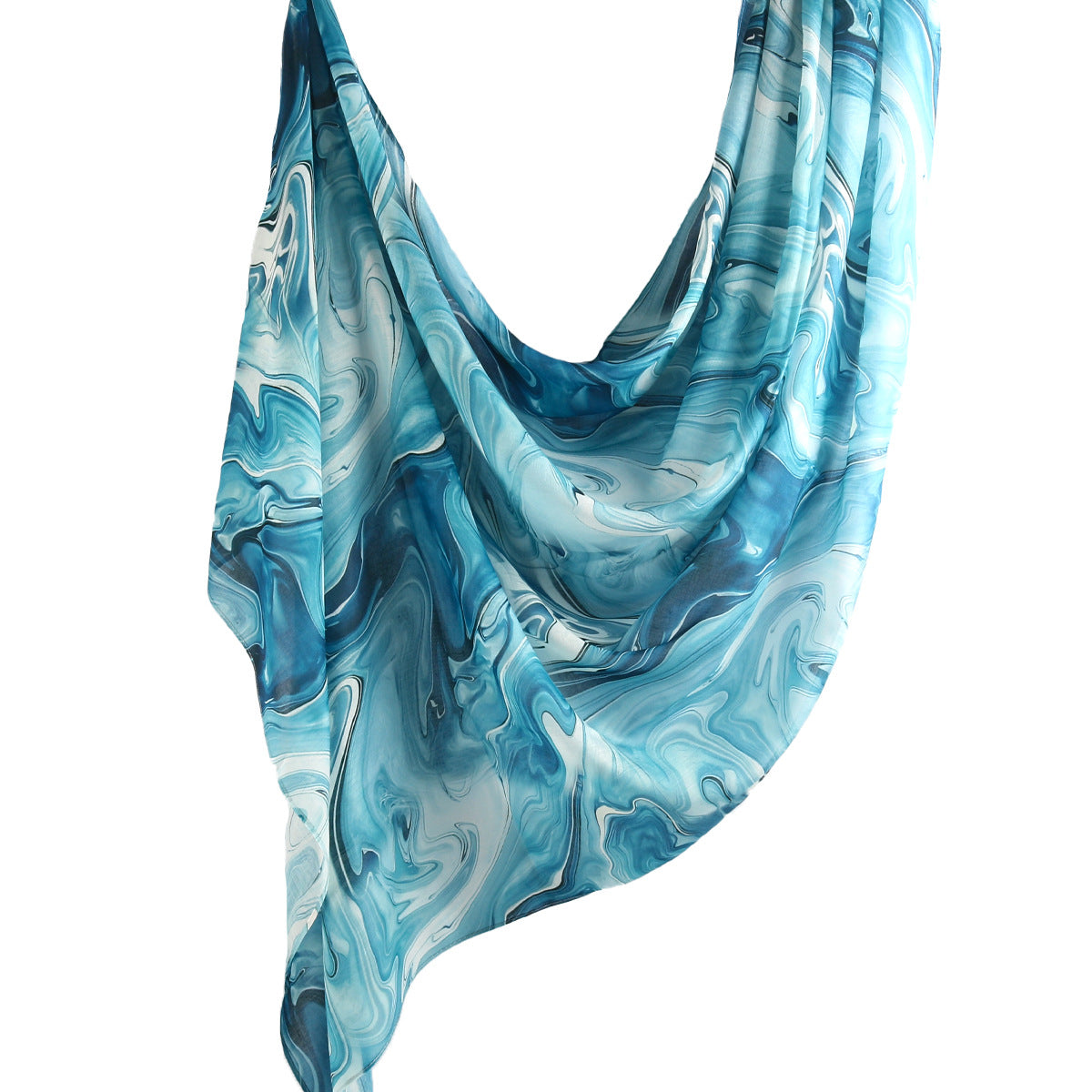 Hijab Imprimé Floral Aquarelle (MH103)