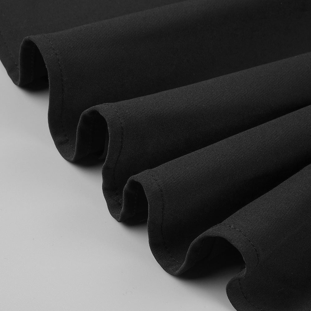 Robe Maxi Ajustée Sans Manches Minimaliste (MS382)