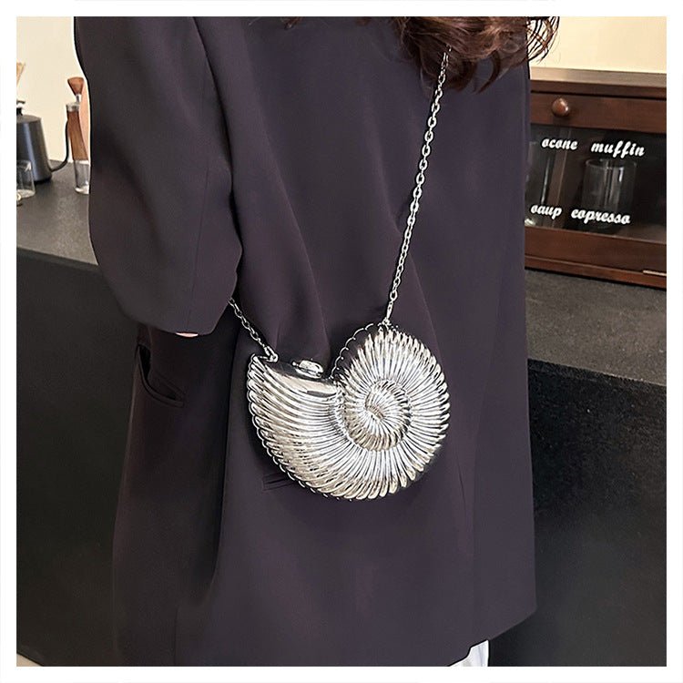 Sac pochette unique et chic inspiré du coquillage (MAC311)