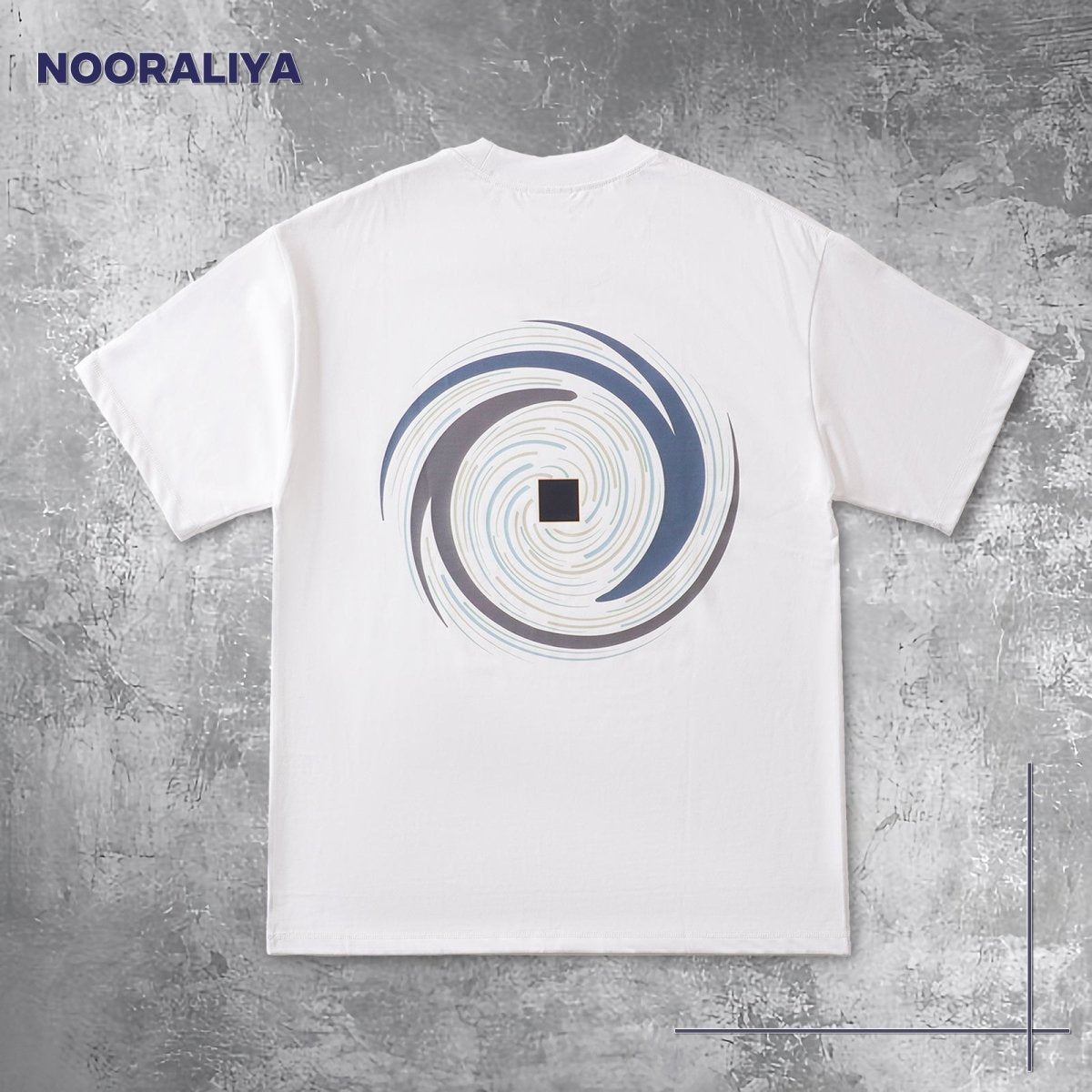 T-shirt à manches courtes au design artistique islamique (MS182)