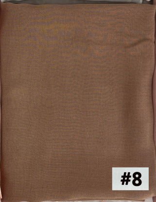 Hijab Moderne Doux et Respirant | Hijab Uni Polyvalent (MH188)