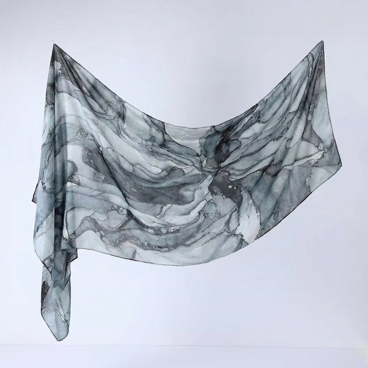 Foulard Hijab Imprimé Aquarelle (MH229)