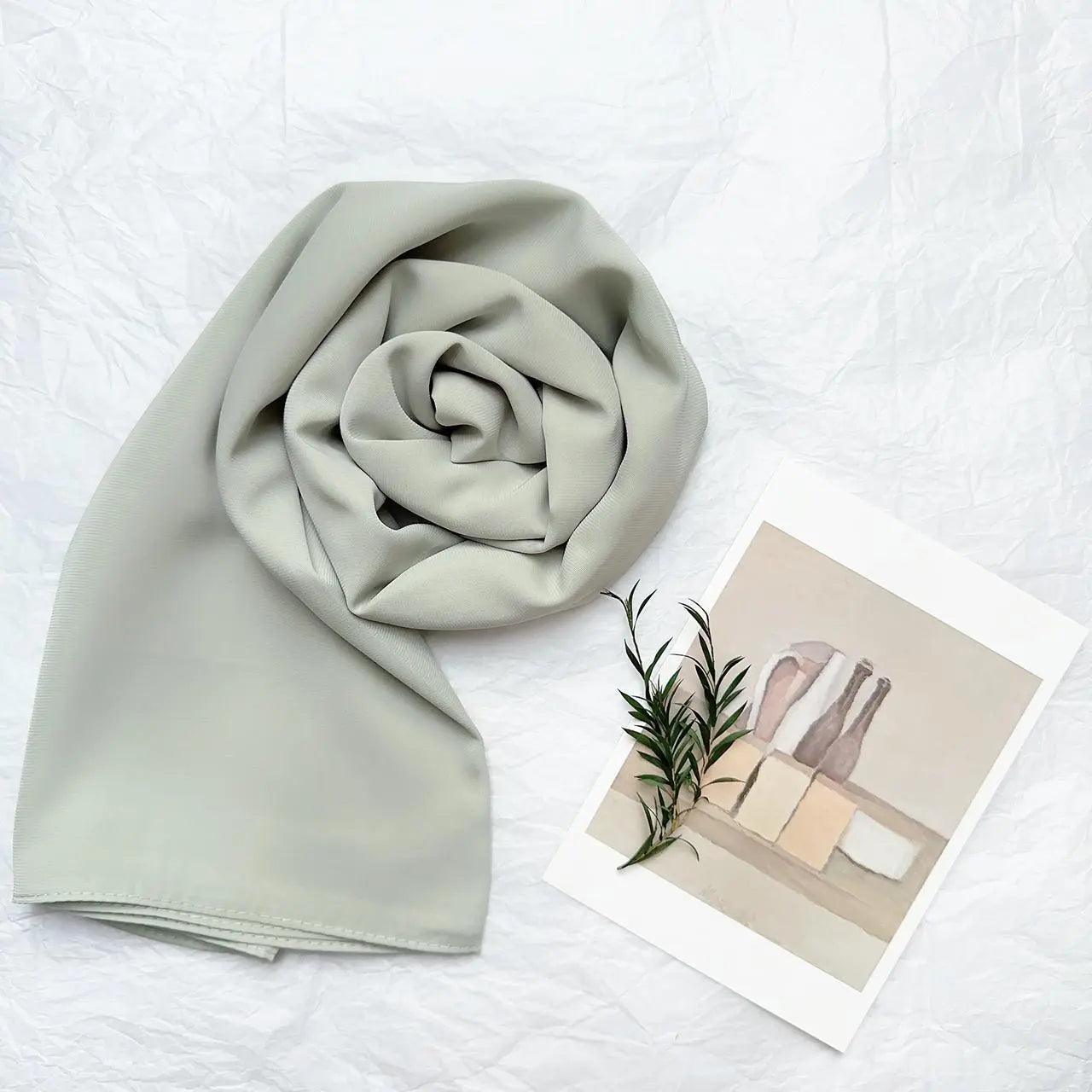 Hijab en Mousseline Haute Densité (MH005)